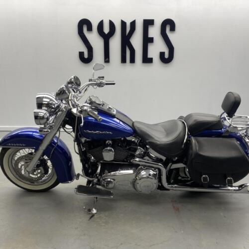 2017 Harley-Davidson FLSTN Softail Deluxe in Superior Blue thumb 0