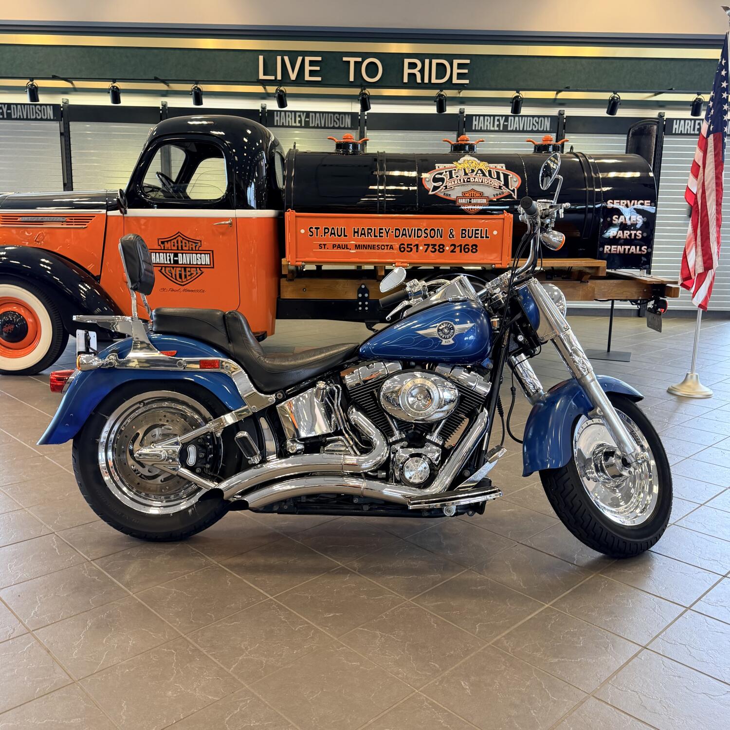 2005 Harley-Davidson Fat Boy FLSTFI