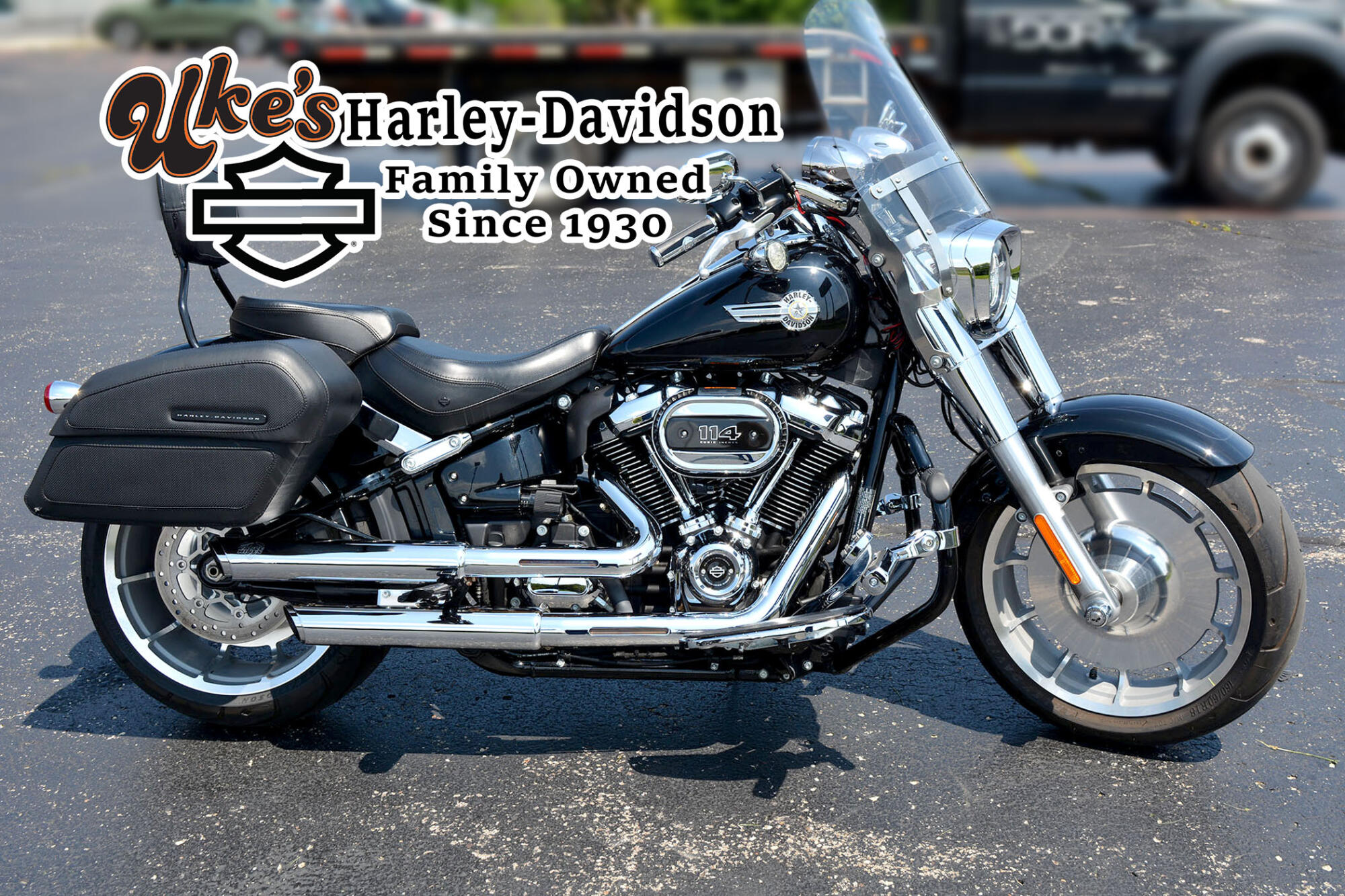 2022 Harley-Davidson® Fat Boy® 114 Vivid Black
