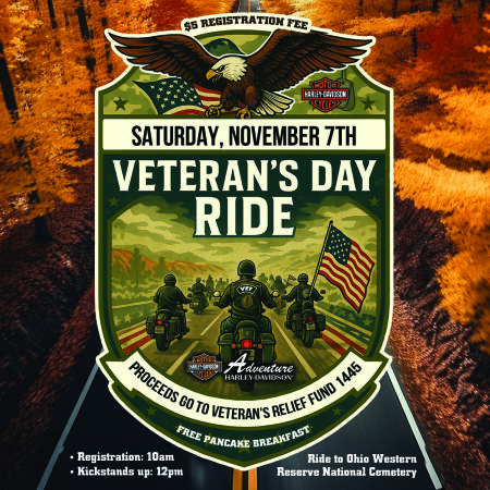 Veteran's Day Ride