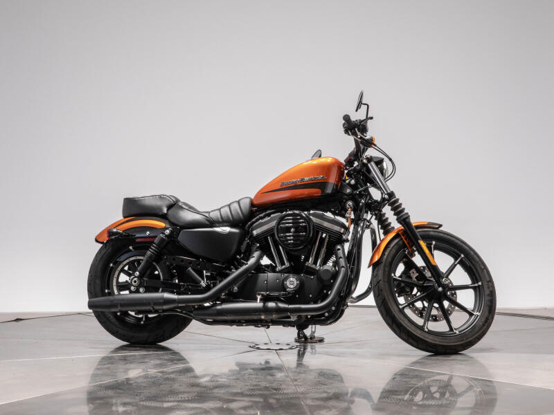 2020 HARLEY-DAVIDSON XL883N SPORTSTER IRON 883 in Scorched Orange & Silver Flux