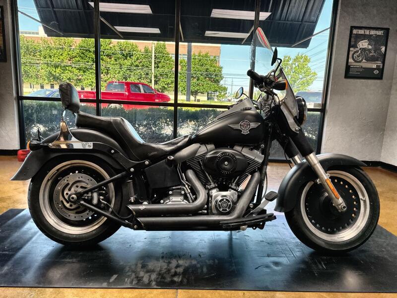 2011 Harley-Davidson® Fat Boy® Lo BLACK DENIM