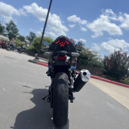 2025 Kawasaki Ninja® EX500 500 SE ABS Passion Metallic Matte Dark Gray A54738U thumb 1