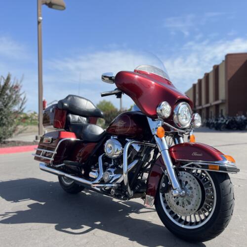 2010 Harley-Davidson® FLHTC Electra Glide® Classic RED HOT SUNGLO 634791 thumb 3