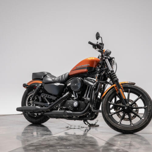 2020 HARLEY-DAVIDSON XL883N SPORTSTER IRON 883 in Scorched Orange & Silver Flux thumb 3