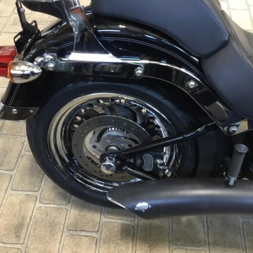 2013 Harley-Davidson® Fat Boy® Vivid Black thumb 1