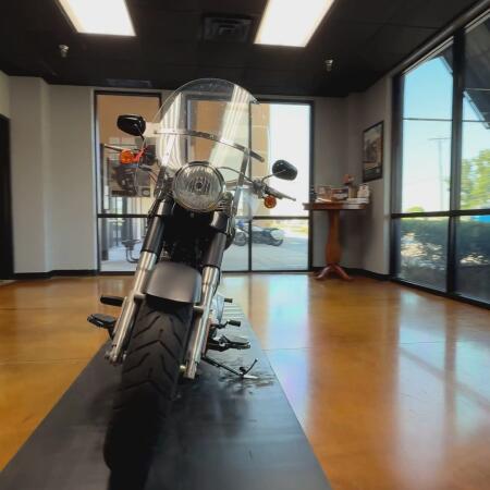2011 Harley-Davidson® Fat Boy® Lo BLACK DENIM thumb 2