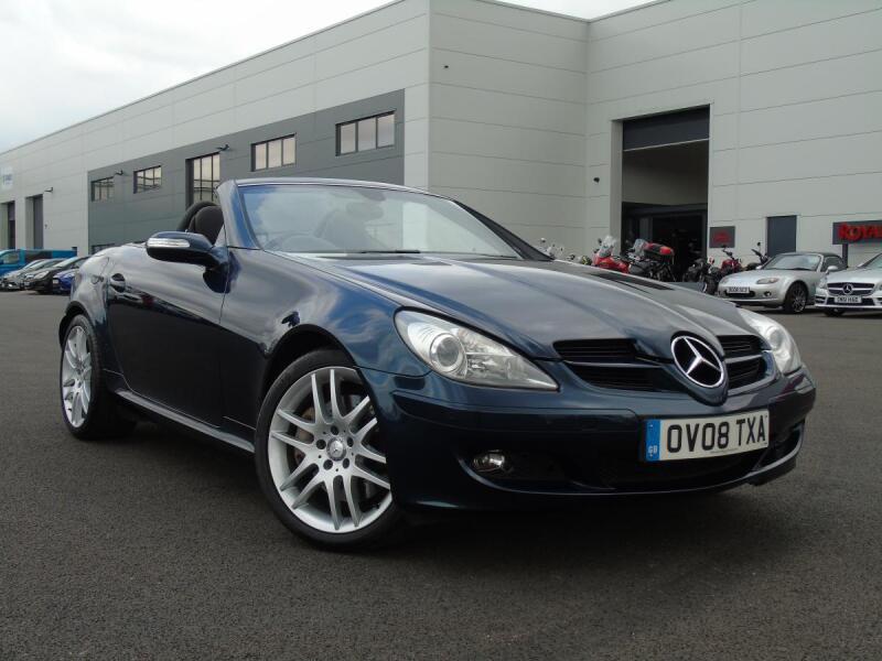  2008 Mercedes-Benz SLK 280 V6 3.0L in Benitonite Blue Metallic