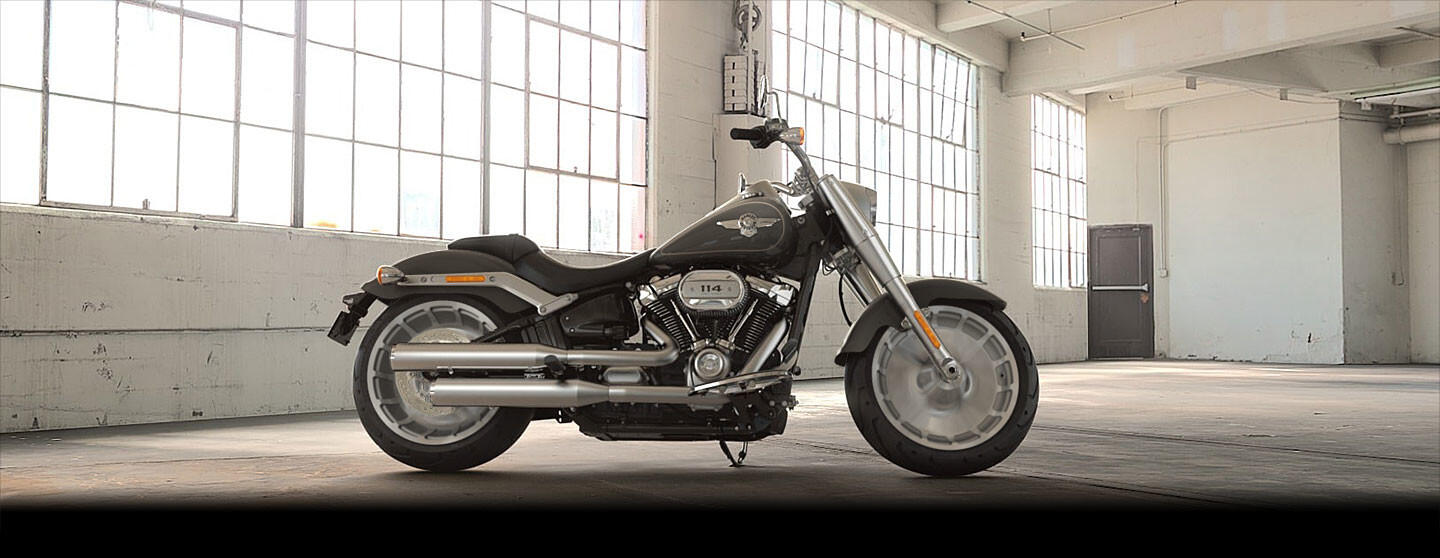 2018 Harley-Davidson® Fat Boy® 114 Industrial Gray