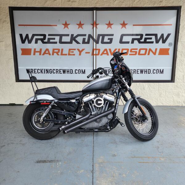 2009 Harley-Davidson® Nightster™ Barracuda Silver Denim/Black Denim
