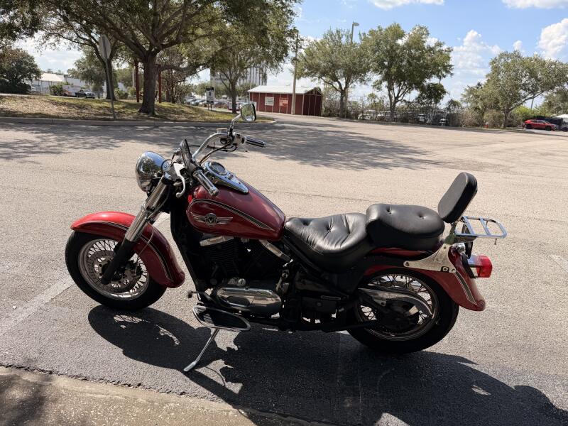 2002 Vulcan 800 Aztec Red