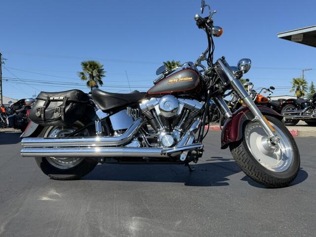 2001 Harley-Davidson® Fat Boy® Black Cherry Pearl & Pewter Pearl