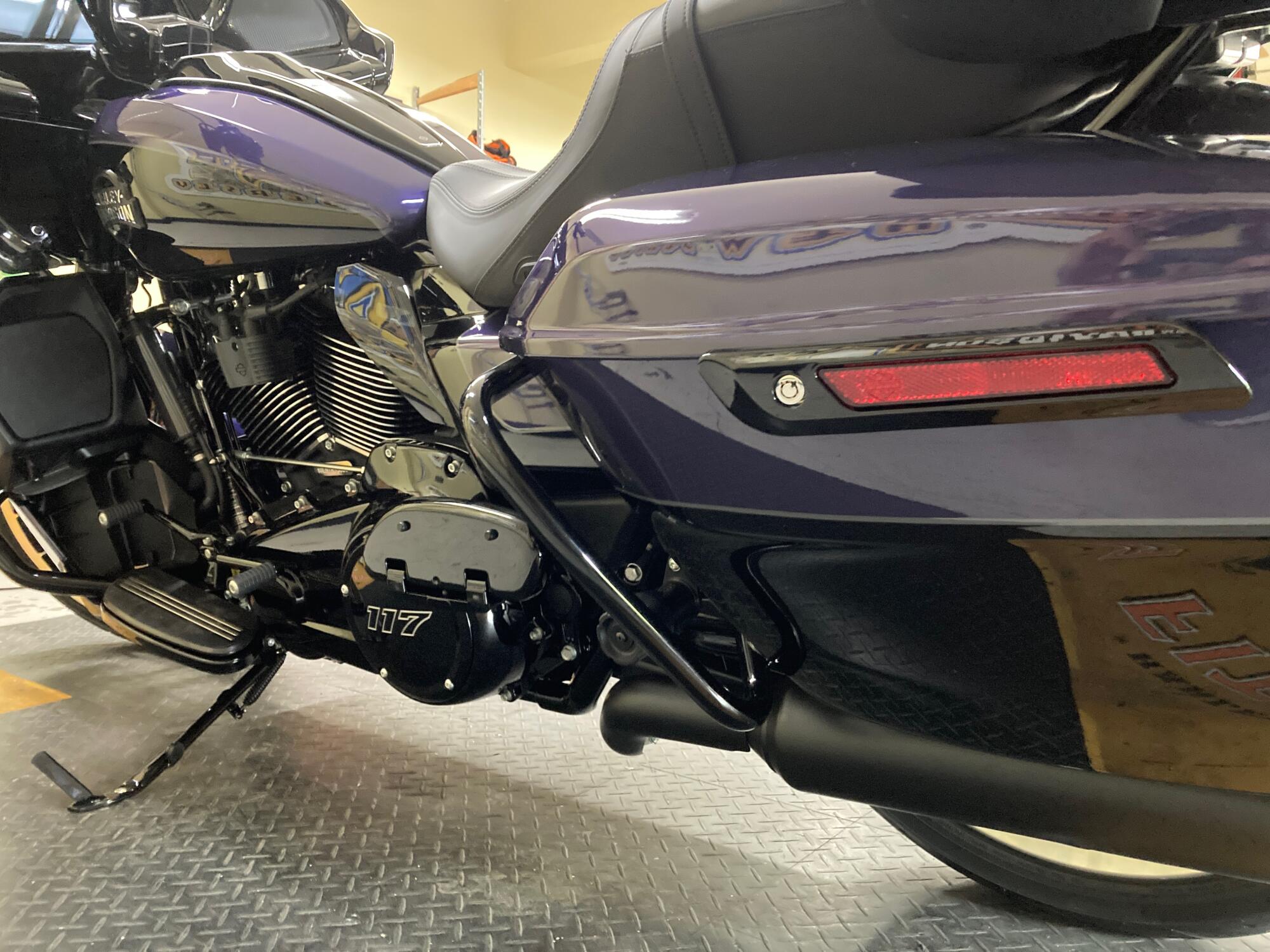 2026 Harley-Davidson® Road Glide Limited Purple Abyss / Vivid Black Black Trim FLTRXL, photo 3