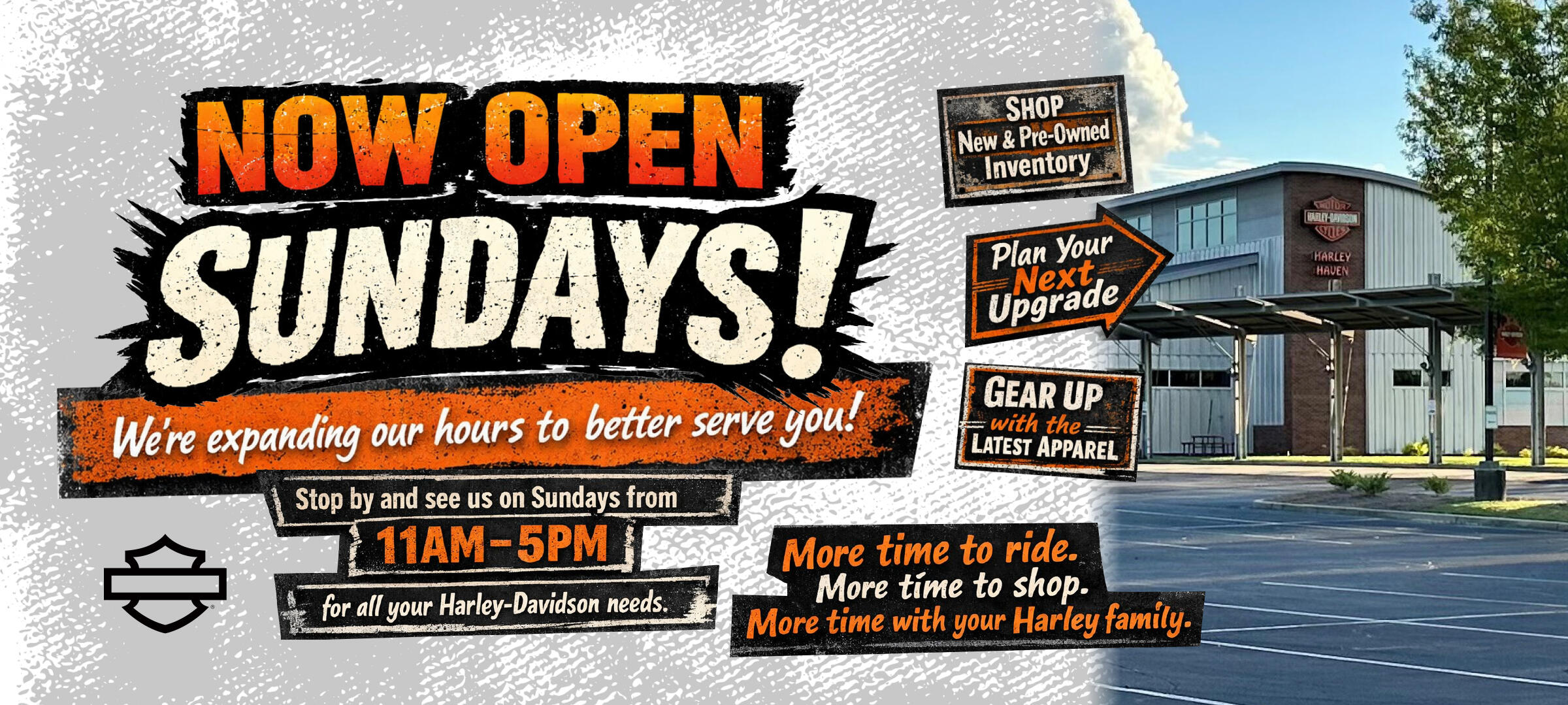 OPEN Sundays