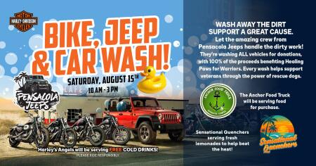 Bike, Jeep & Car Wash!