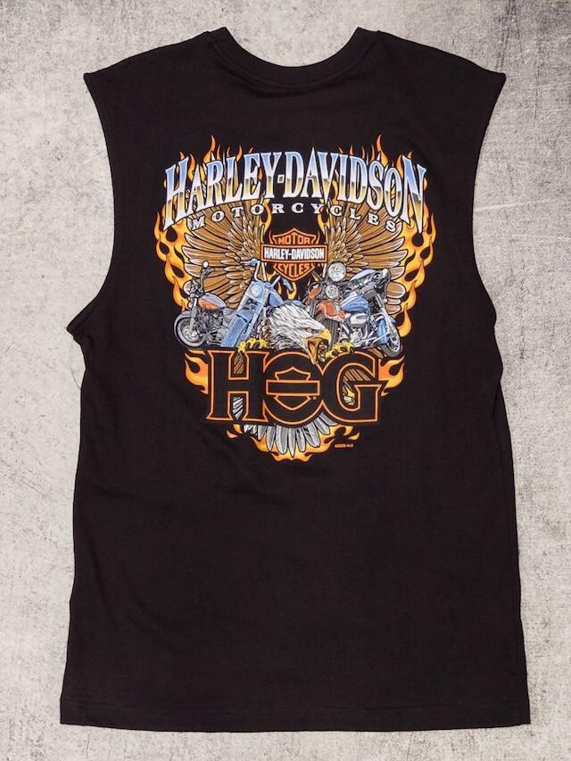 MUSCLE TEE-KNIT,HOG,FULL THR | Harley-Davidson® 知立