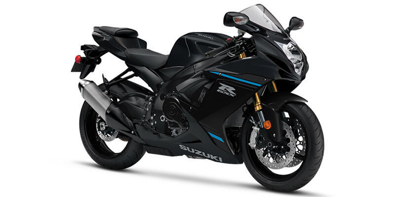 2024 Suzuki GSX-R750 Metallic Matte Black No.2 & Glass Sparkle Black
