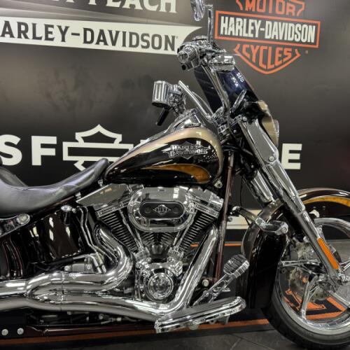 2011 Harley-Davidson® CVO™ Softail® Convertible Maple Metallic and Roman Gold with Burnished Copper  thumb 1