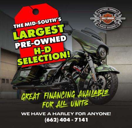 The Mid-South’s Largest Pre-Owned H-D Selection
