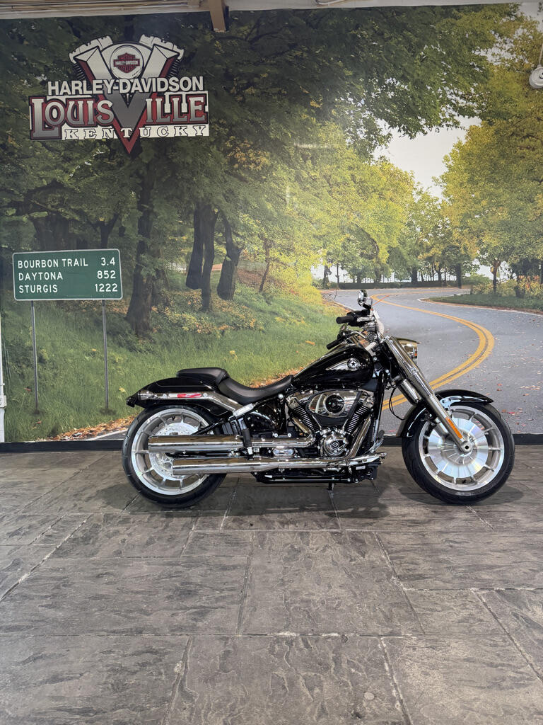 2026 Harley-Davidson® Fat Boy® VIVID BLACK 041139