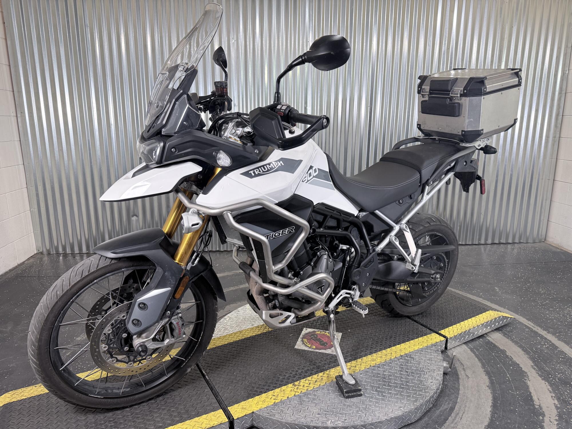 2022 Triumph Tiger 900 Rally Pro Pure White, photo 8