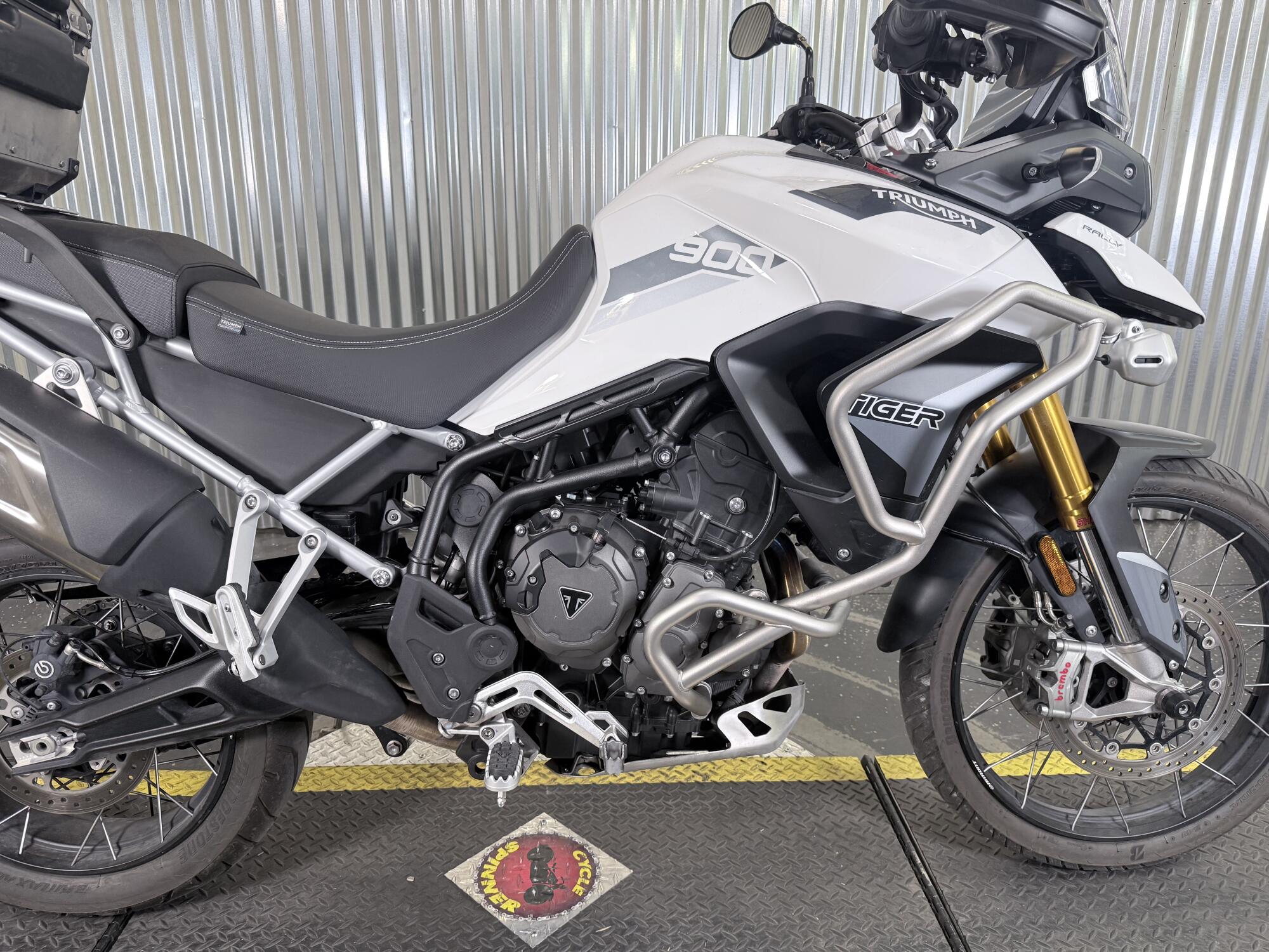 2022 Triumph Tiger 900 Rally Pro Pure White, photo 4