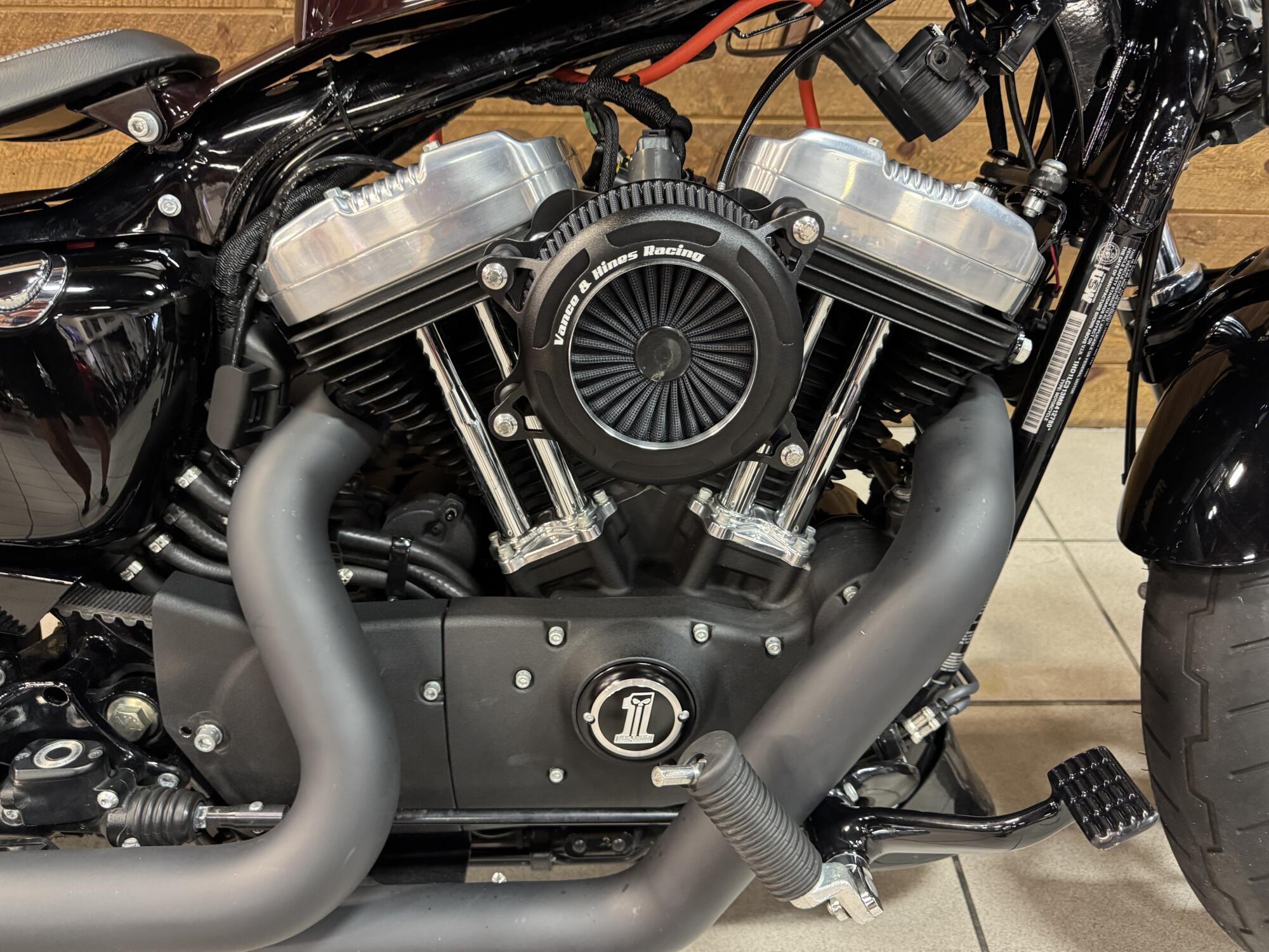 2021 Harley-Davidson® Forty-Eight® Midnight Crimson XL1200X, photo 3