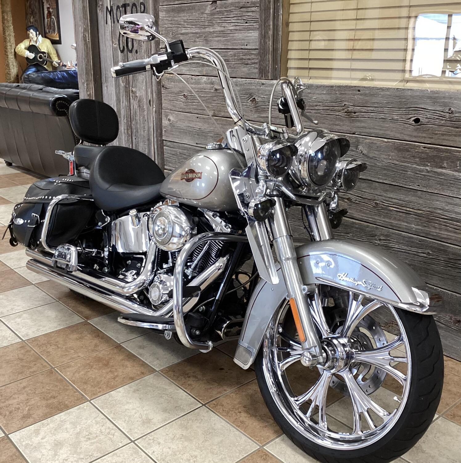 2007 Harley-Davidson® Heritage Softail® Classic Pewter Pearl, photo 7