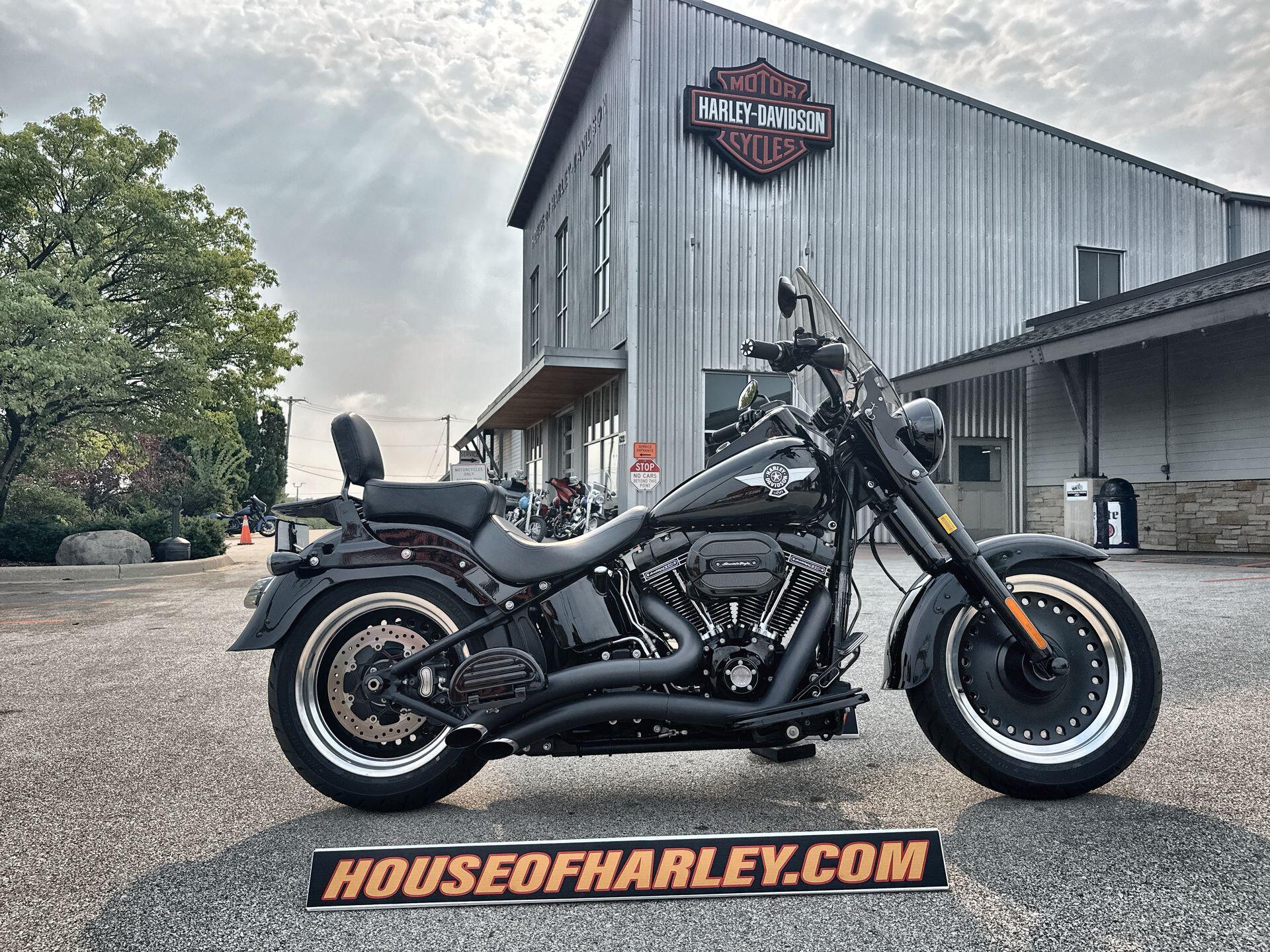 2016 Harley-Davidson® Fat Boy® Vivid Black