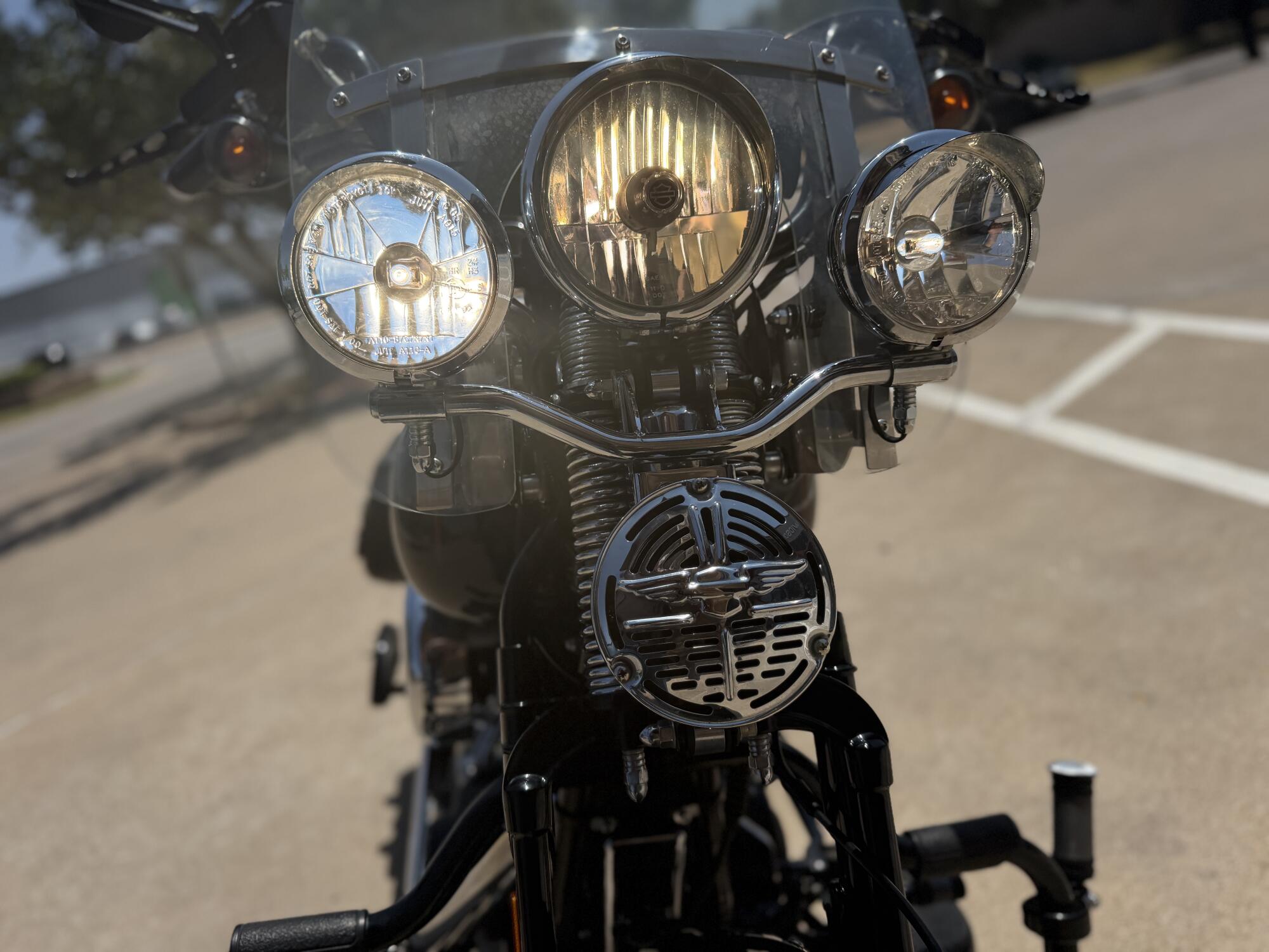 2008 Harley-Davidson® Softail® Cross Bones™ Black Denim, photo 9