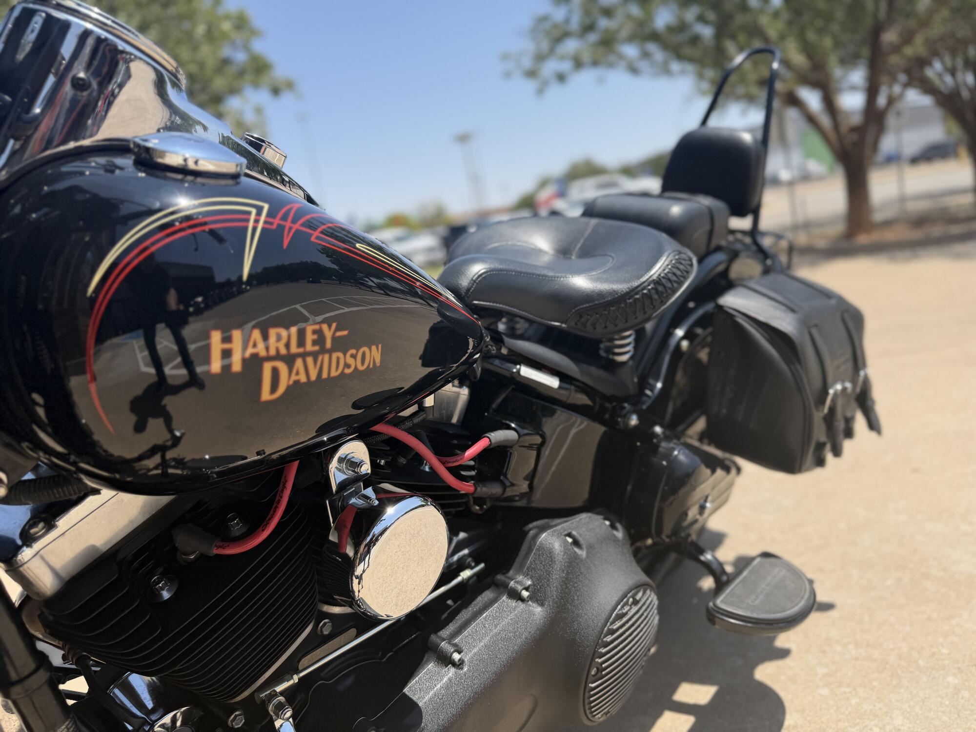 2008 Harley-Davidson® Softail® Cross Bones™ Black Denim, photo 13