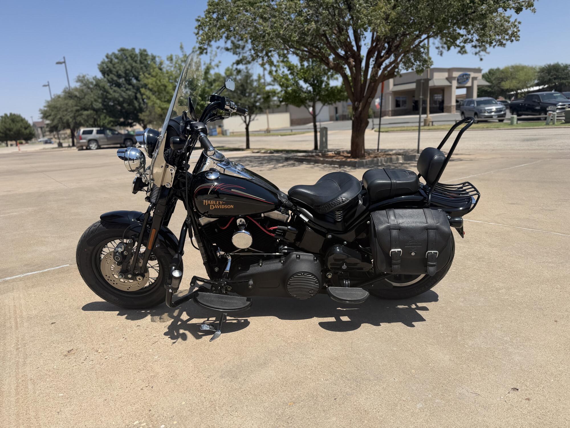 2008 Harley-Davidson® Softail® Cross Bones™ Black Denim, photo 5
