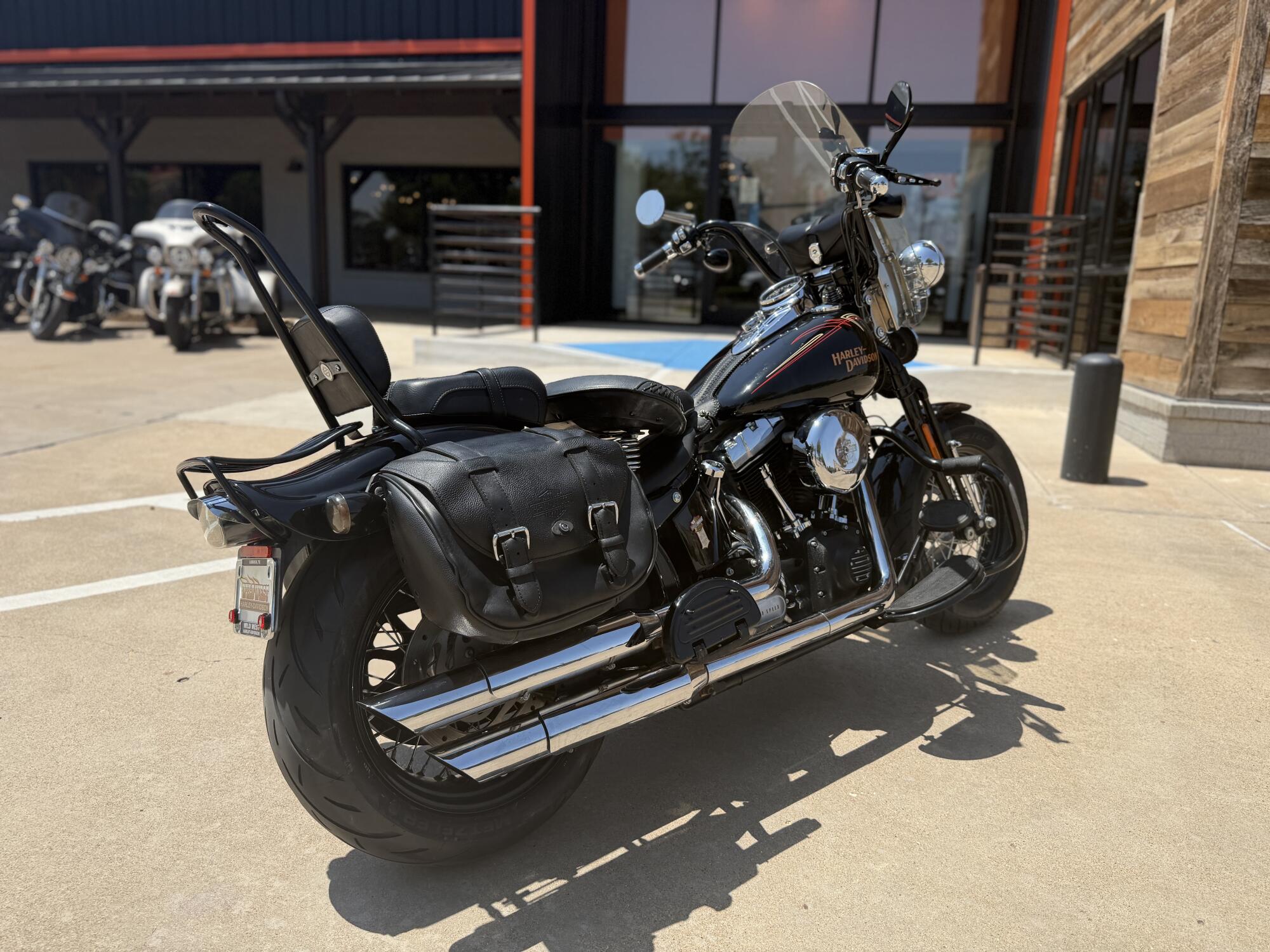 2008 Harley-Davidson® Softail® Cross Bones™ Black Denim, photo 8