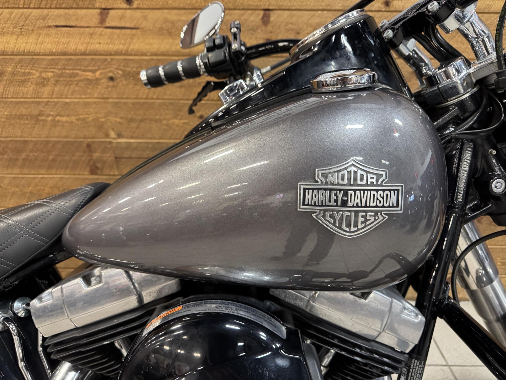 2016 Harley-Davidson® Softail Slim® Charcoal Pearl FLS103, photo 2