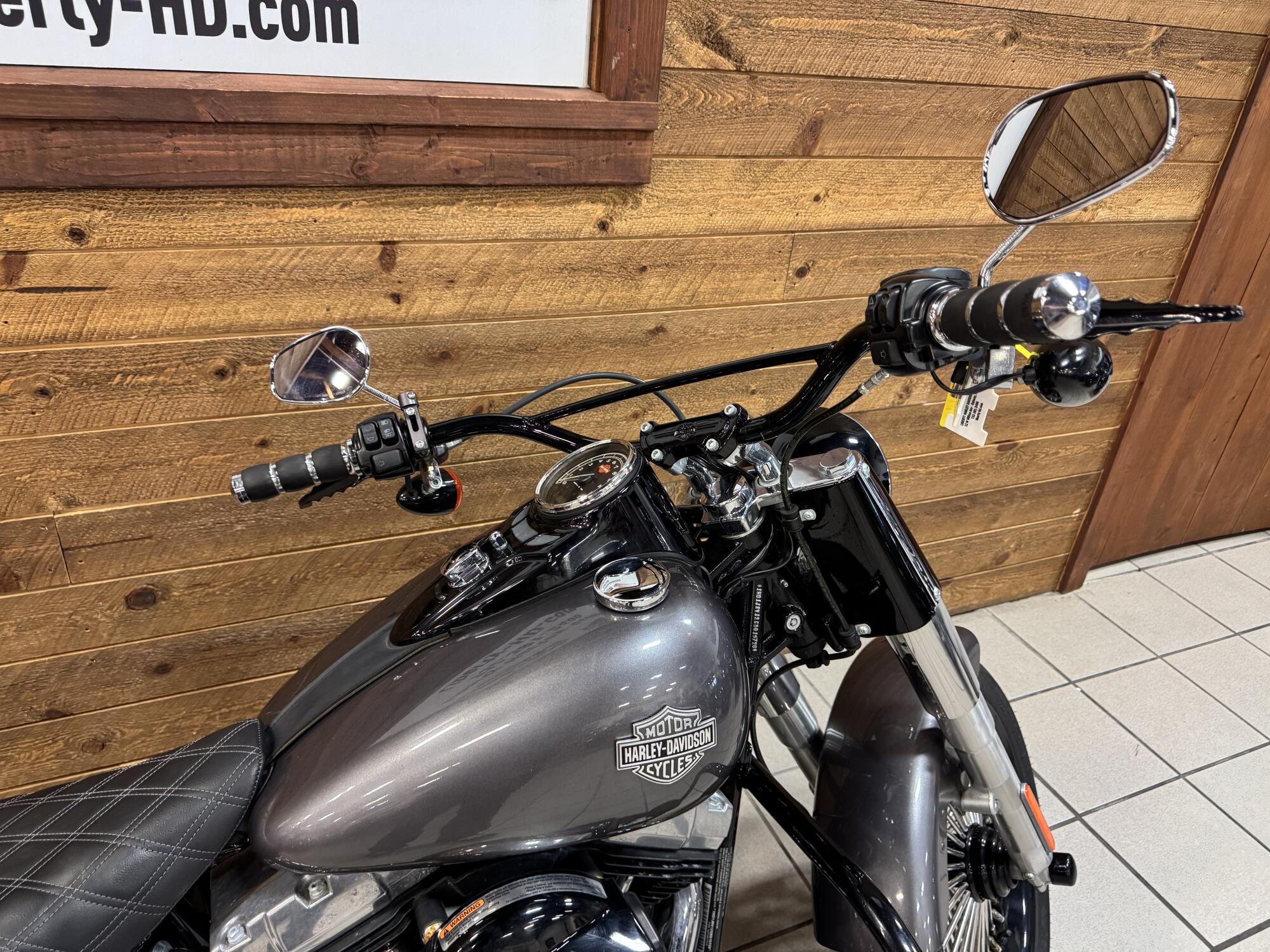 2016 Harley-Davidson® Softail Slim® Charcoal Pearl FLS103, photo 6
