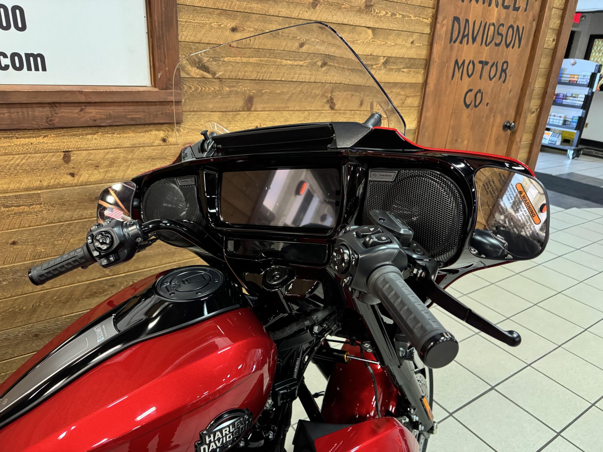 2026 Harley-Davidson® Street Glide 3 Limited Brilliant Red Black Trim FLHLT, photo 7