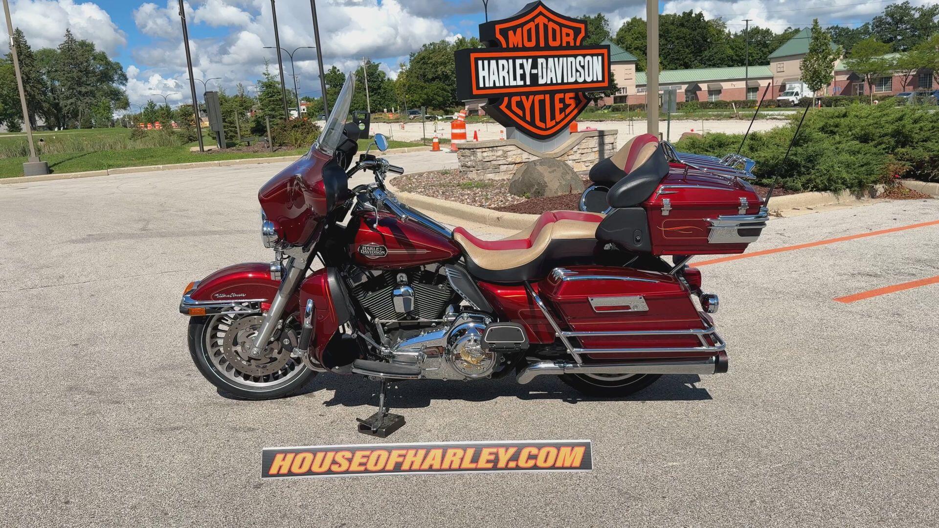 2010 Harley-Davidson® Electra Glide® Ultra Classic® Red Hot Sunglo, photo 6