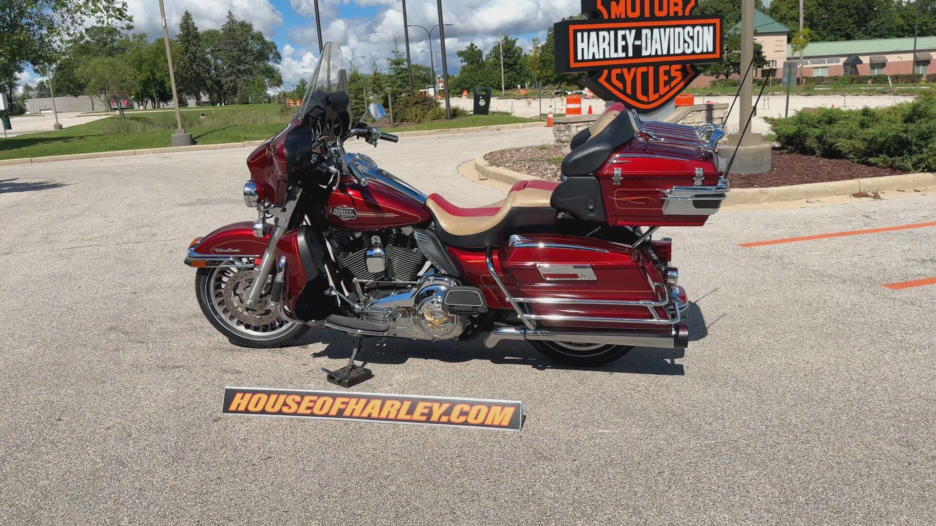 2010 Harley-Davidson® Electra Glide® Ultra Classic® Red Hot Sunglo, photo 8