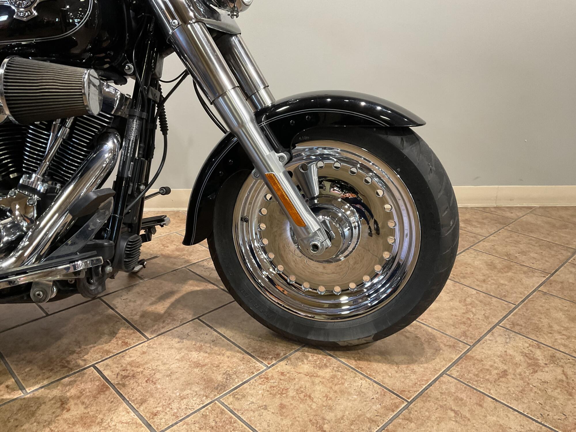 2015 Harley-Davidson® Fat Boy® Vivid Black FLSTF, photo 7