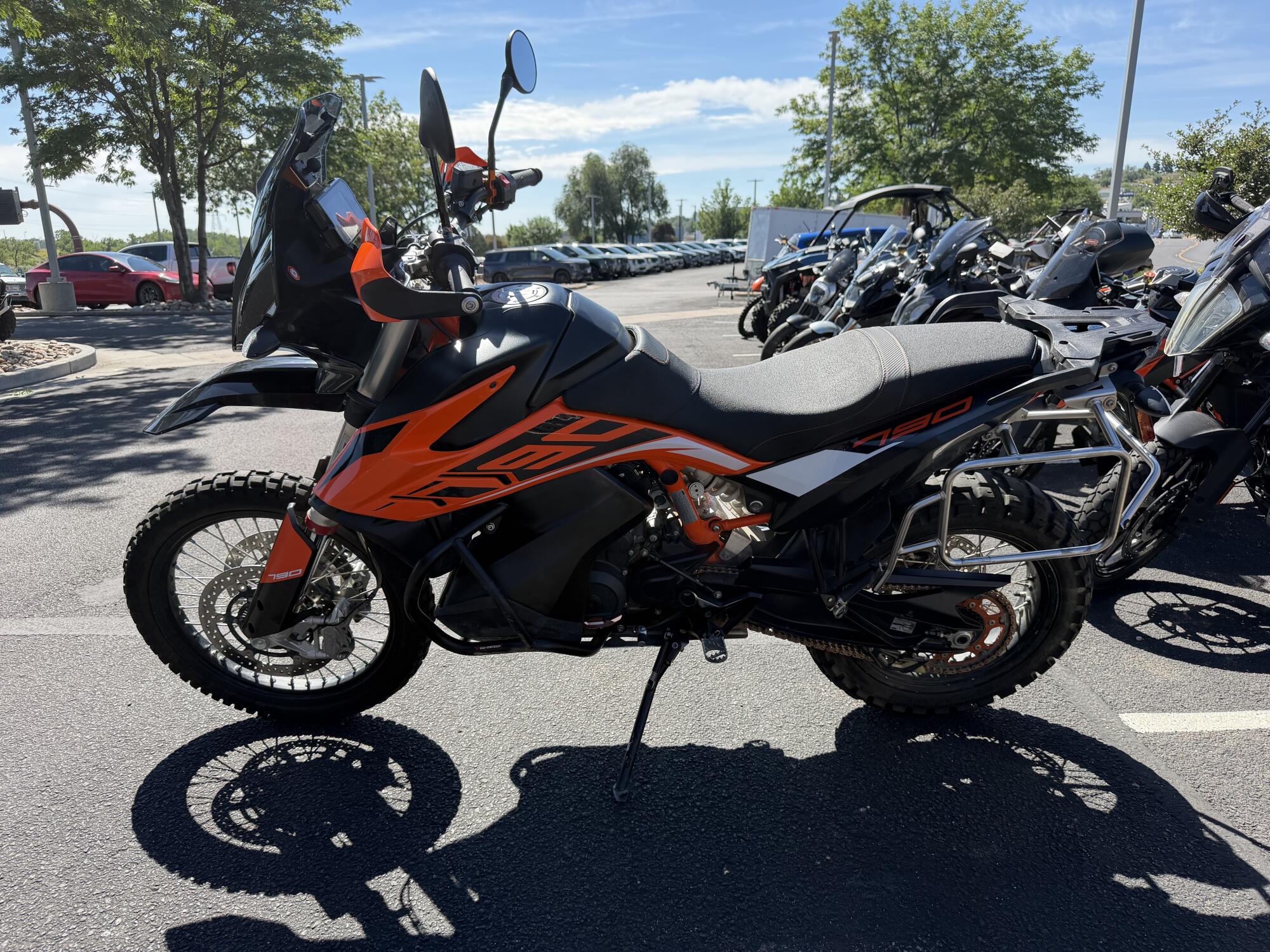 2019 KTM 790 Adventure Black / Orange, photo 3