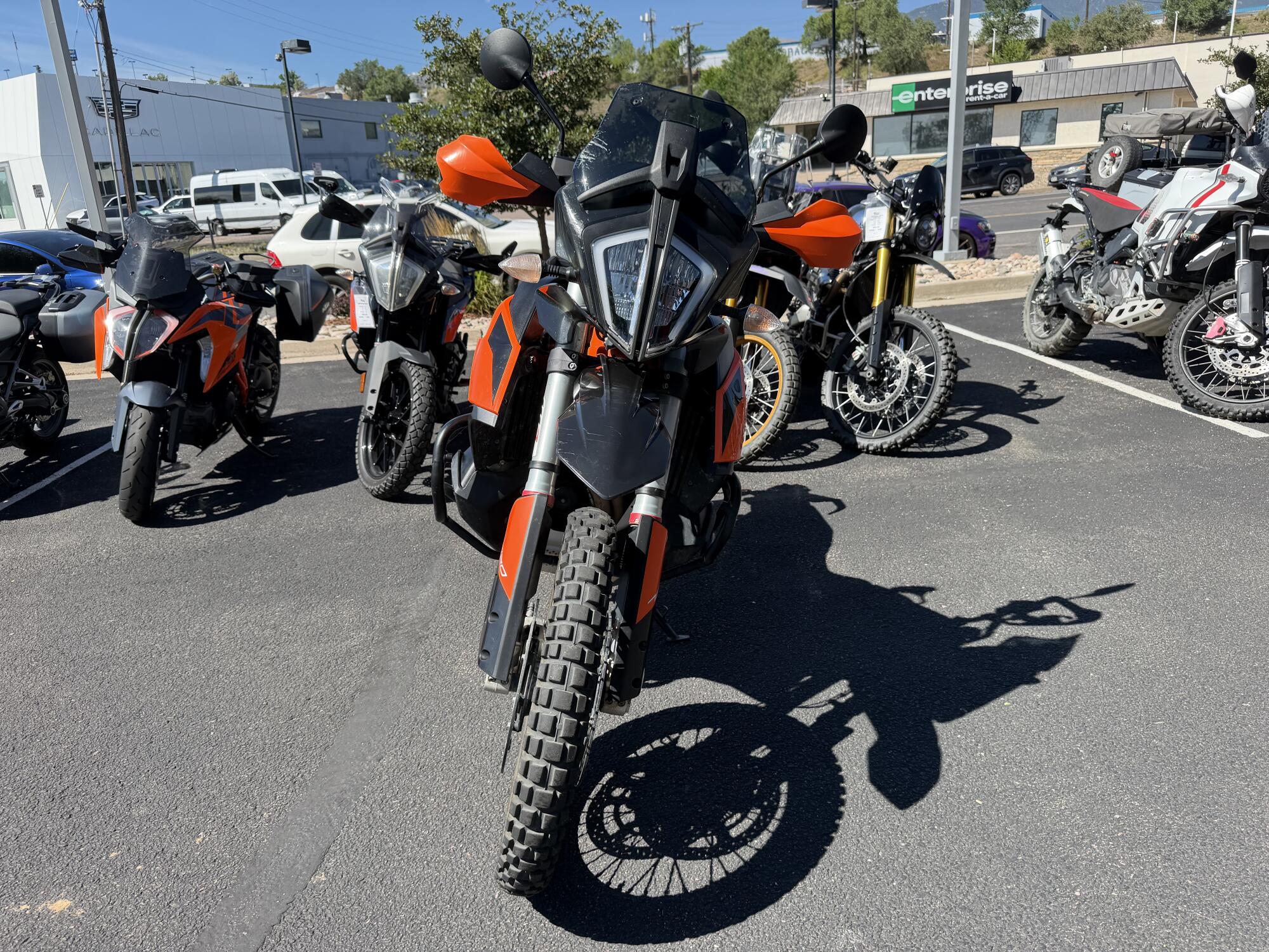 2019 KTM 790 Adventure Black / Orange, photo 9