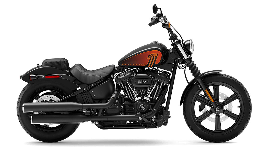2022 Harley-Davidson® Street Bob® 114 Vivid Black FXBBS