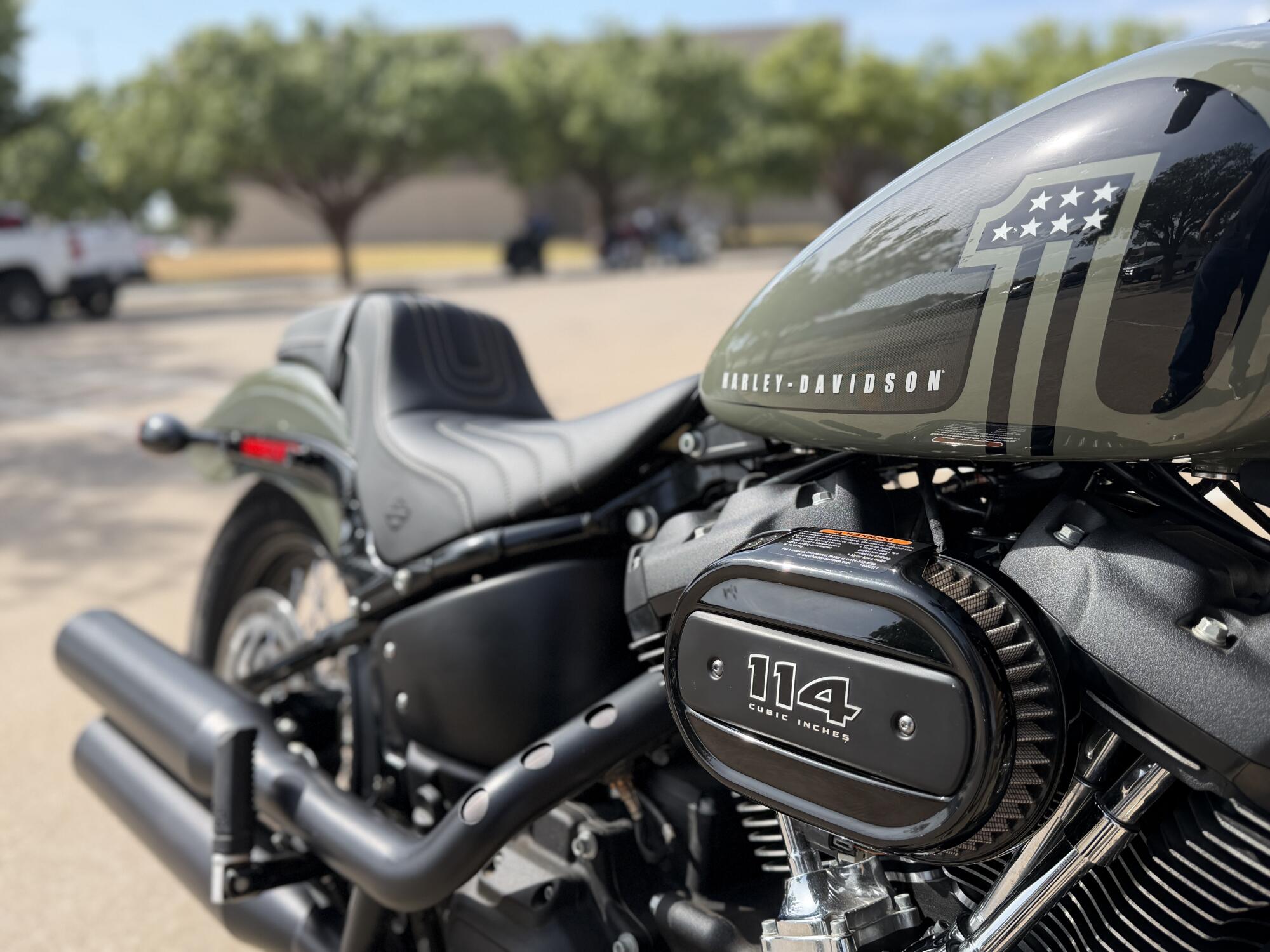 2021 Harley-Davidson® Street Bob® 114 Deadwood Green, photo 9