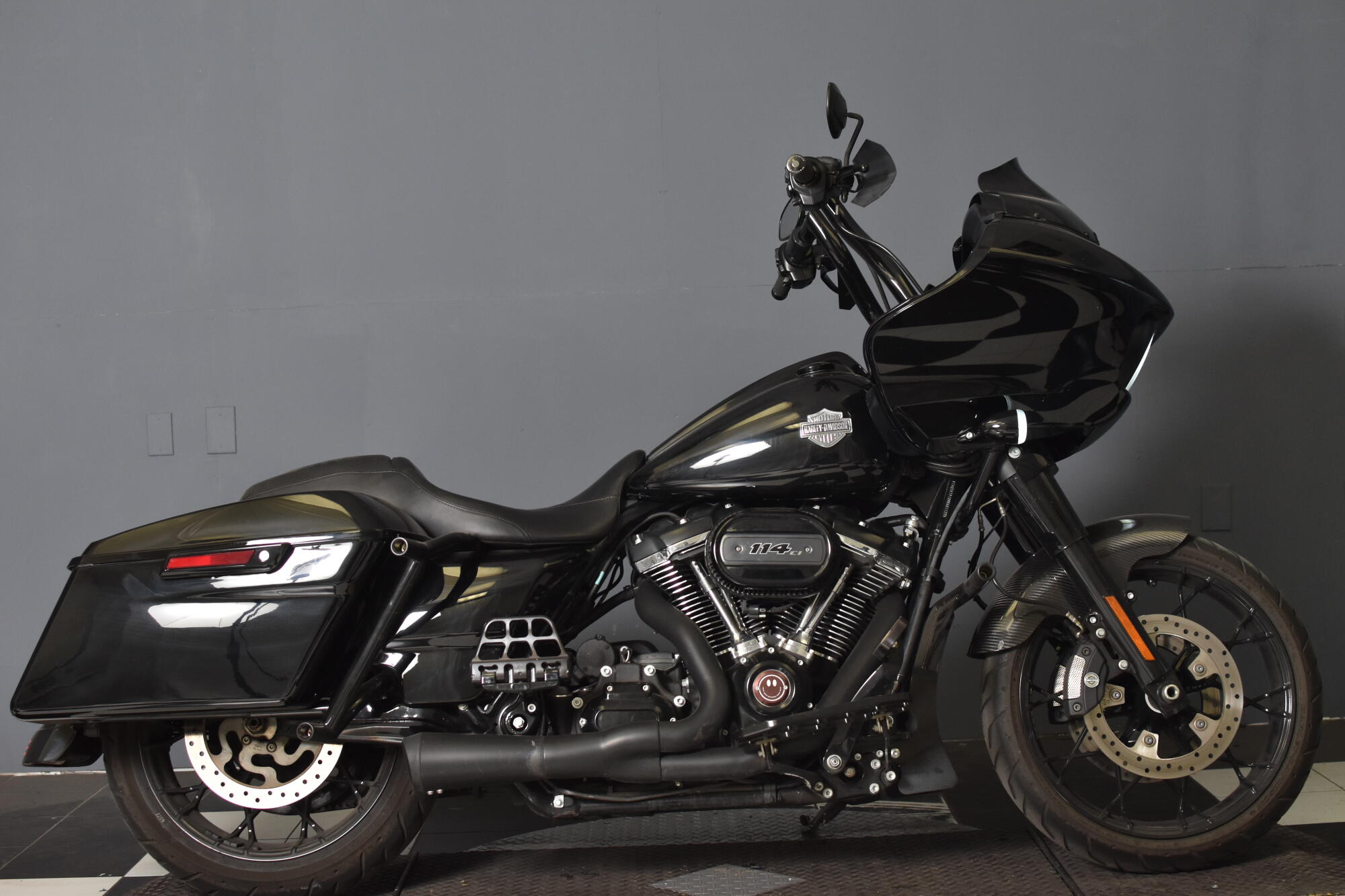 【Harley-Davidson】 GORE-TEX ライディング黒 24cm 2021 Harley-Davidson® Road Glide® Special Vivid Black FLTRXS