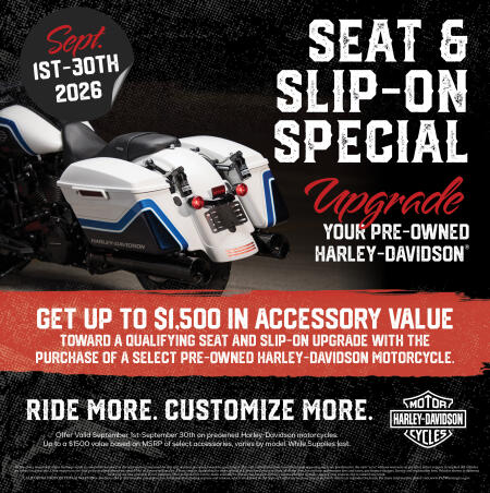 Current Promotions | Sound Harley-Davidson