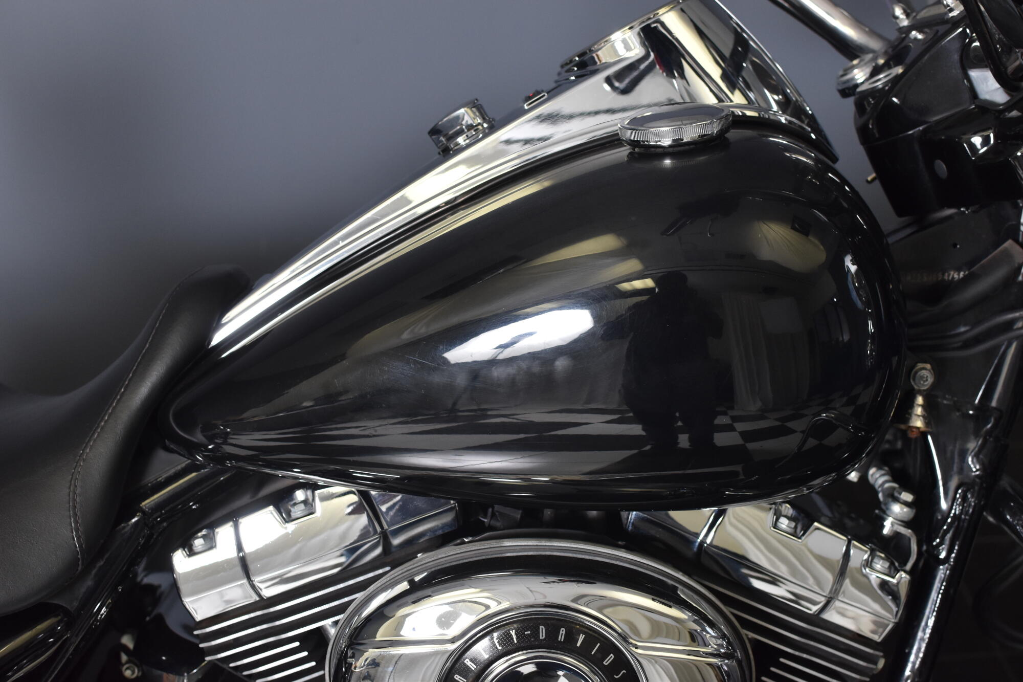 2008 Harley-Davidson® Road King® Black FLHP, photo 10