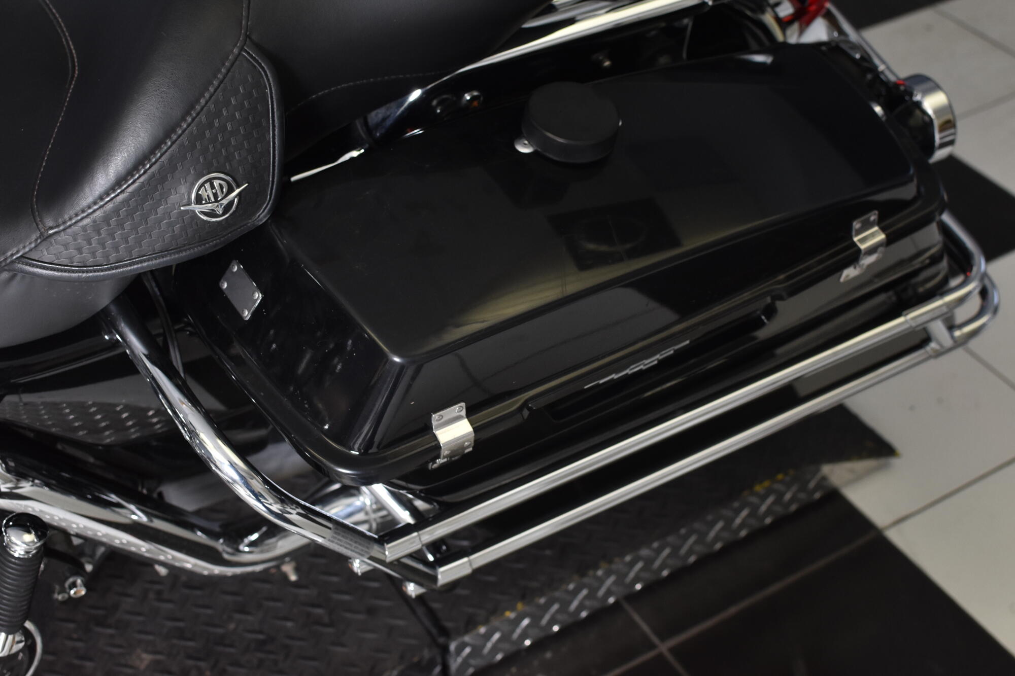 2008 Harley-Davidson® Road King® Black FLHP, photo 18