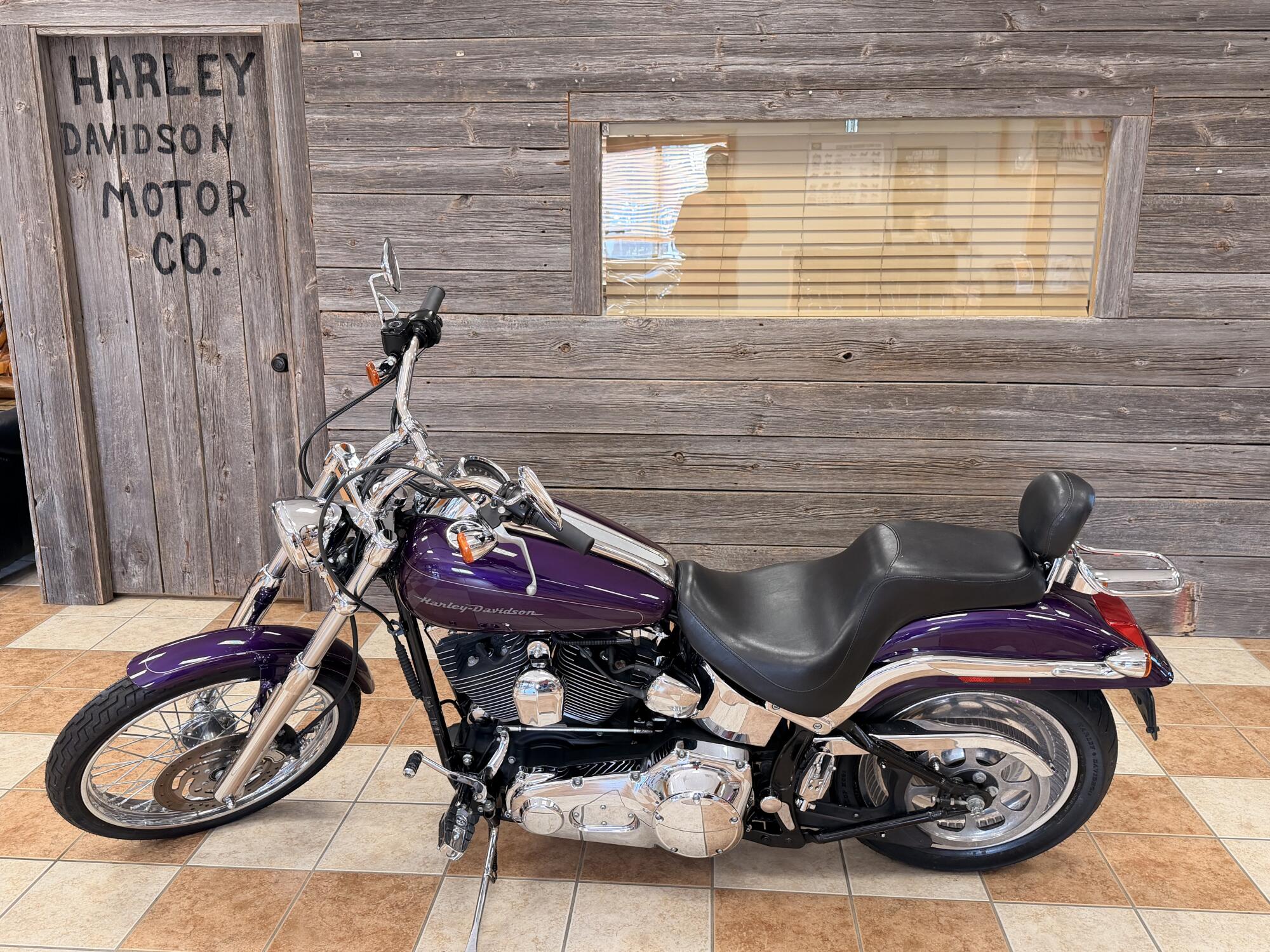 2002 Harley-Davidson® Softail Deuce® Concord Purple Pearl W/ Pinstripe, photo 15
