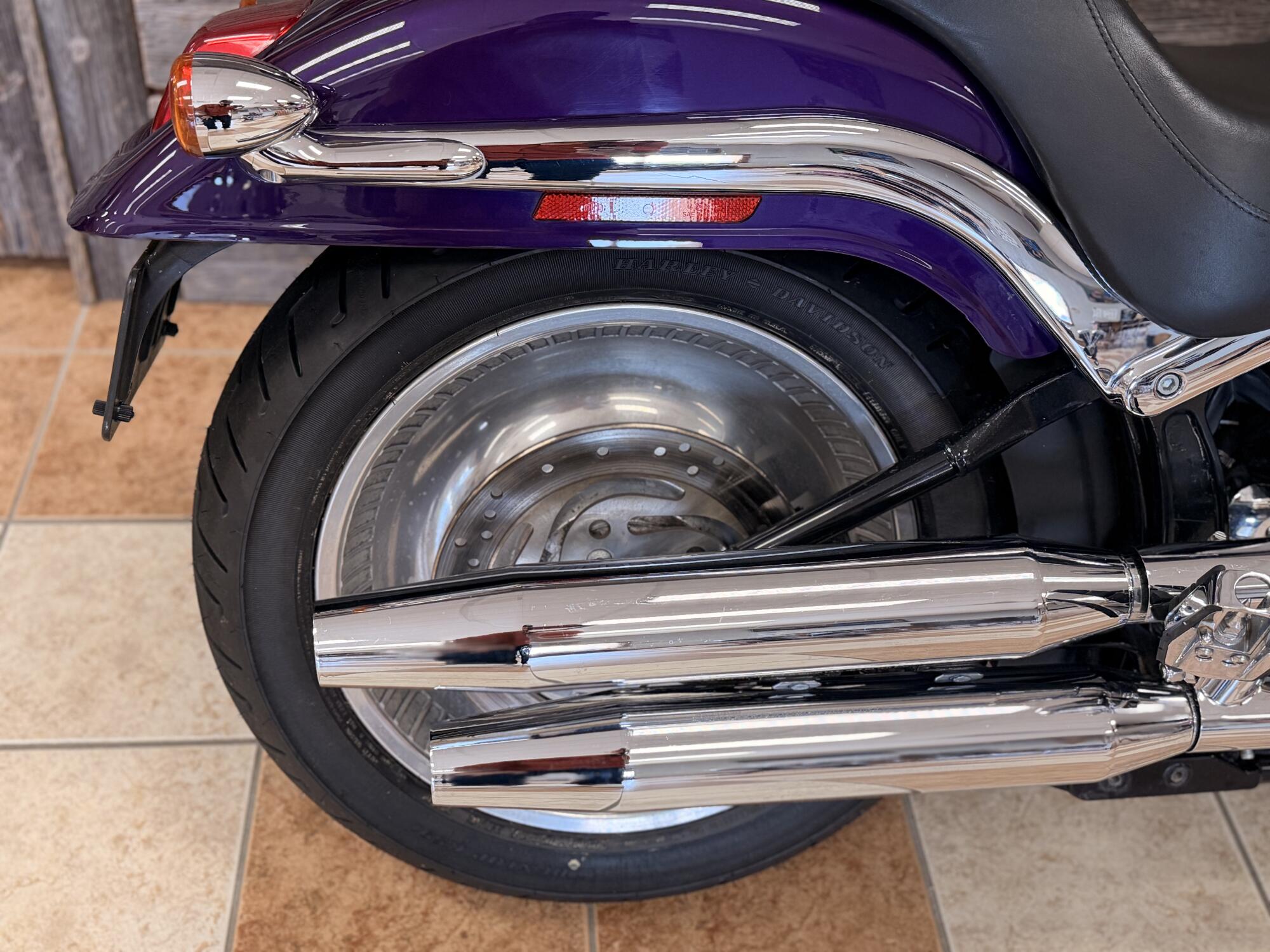2002 Harley-Davidson® Softail Deuce® Concord Purple Pearl W/ Pinstripe, photo 5