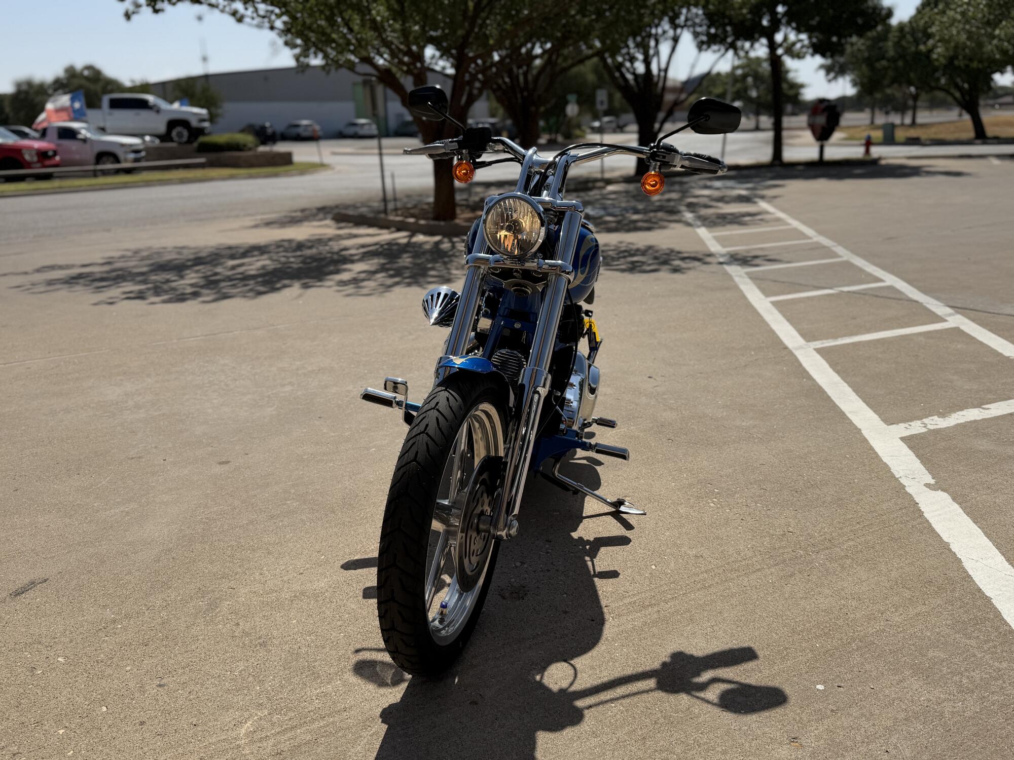 2008 Harley-Davidson® Softail® Rocker™ C PACIFIC BLUE DELUXE, photo 3